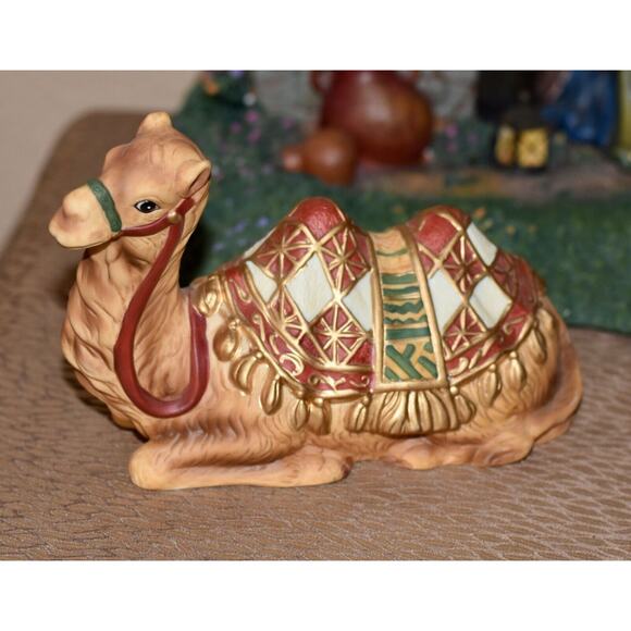 Seated Camel 2002 Thomas Kinkade Nativity Collection HAWTHORNE VILLAGE Retired - Picture 1 of 3